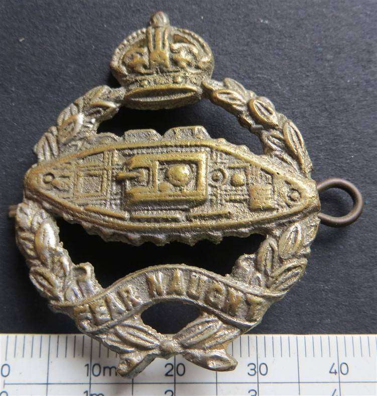Royal Fear Naught Tank Regiment Badge