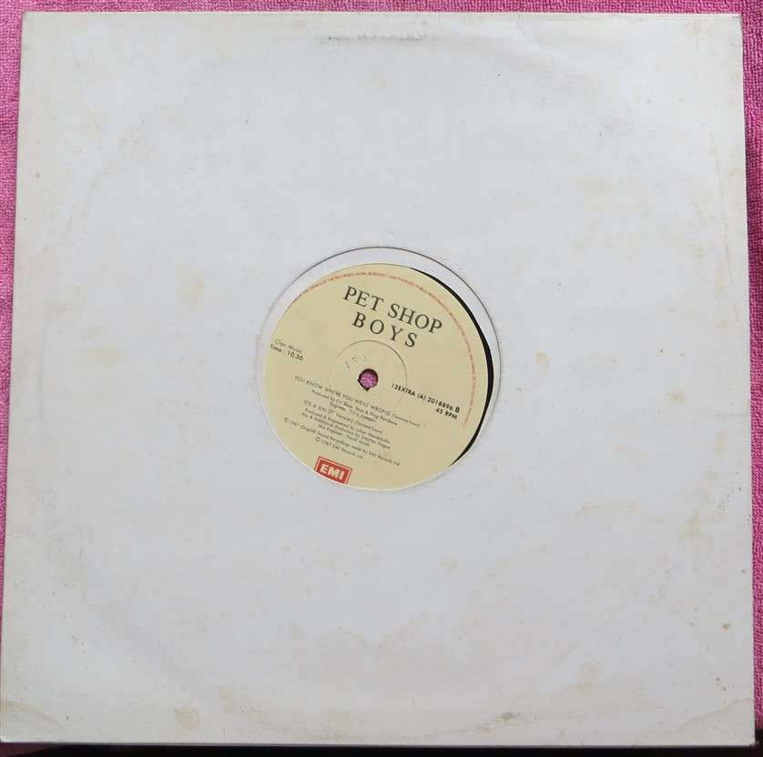 Pet Shop Boys  Vintage Vinyl 12" Maxi 45rpm