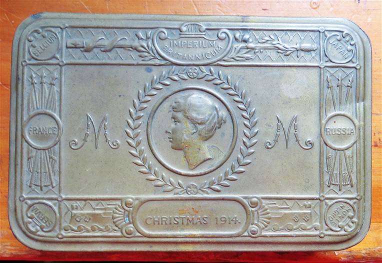 1914 WW1 Princess Mary Christmas Gift Tin