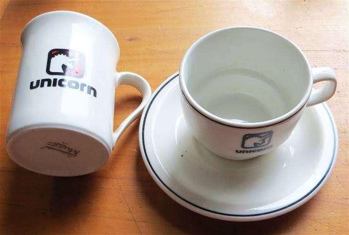 Unicorn Shipping Mug , Cup & Saucer