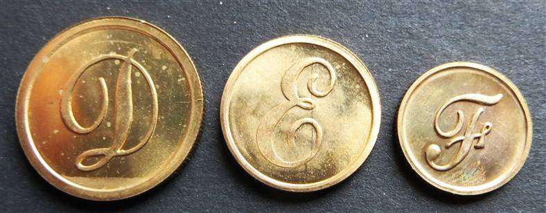 RSA 50c + 20c + 10c Pattern Coins