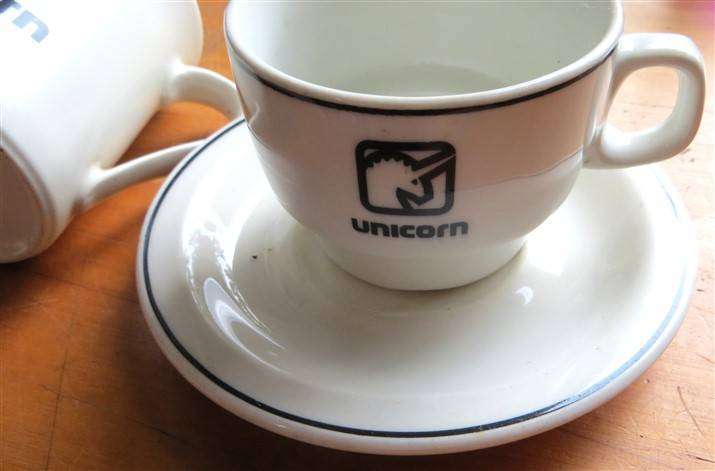 Unicorn Shipping Mug , Cup & Saucer
