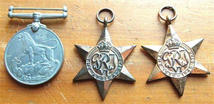WW2 Group of 3 Medals to L.A Francis #31380