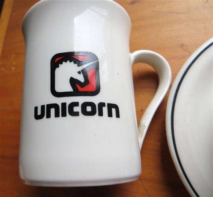 Unicorn Shipping Mug , Cup & Saucer