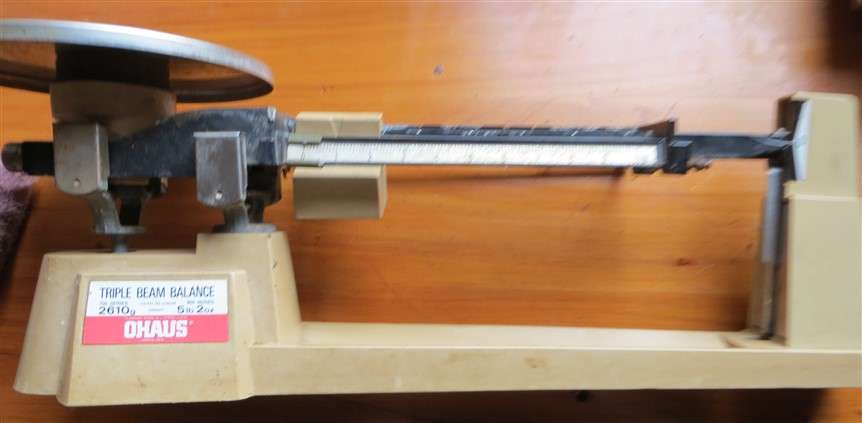 OHAUS Triple Beam Scale