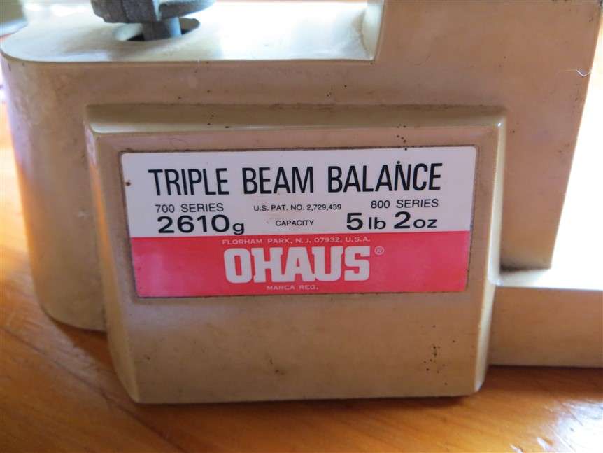OHAUS Triple Beam Scale