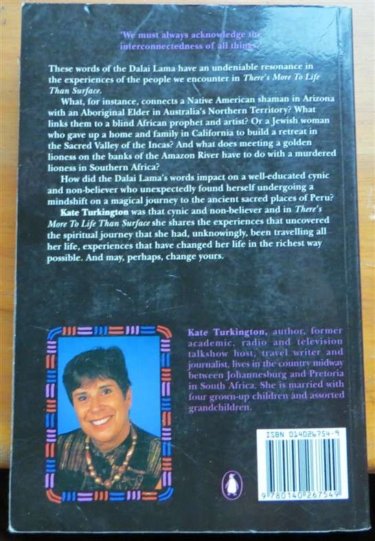 Kate Turkington signed Copy - There is more to Life than Surface