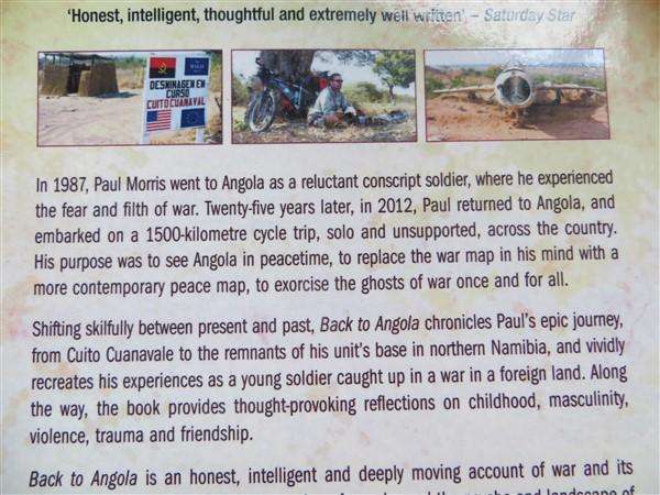 Back to Angola - Paul Morris