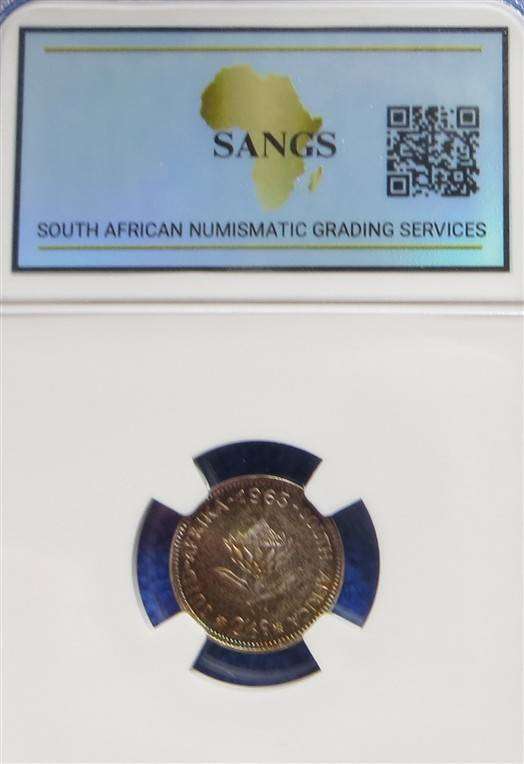 1963 RSA Silver 2 1/2c SANGS PF63