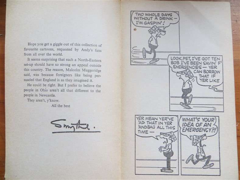 Laugh again with Andy Capp No.1 Comic Book