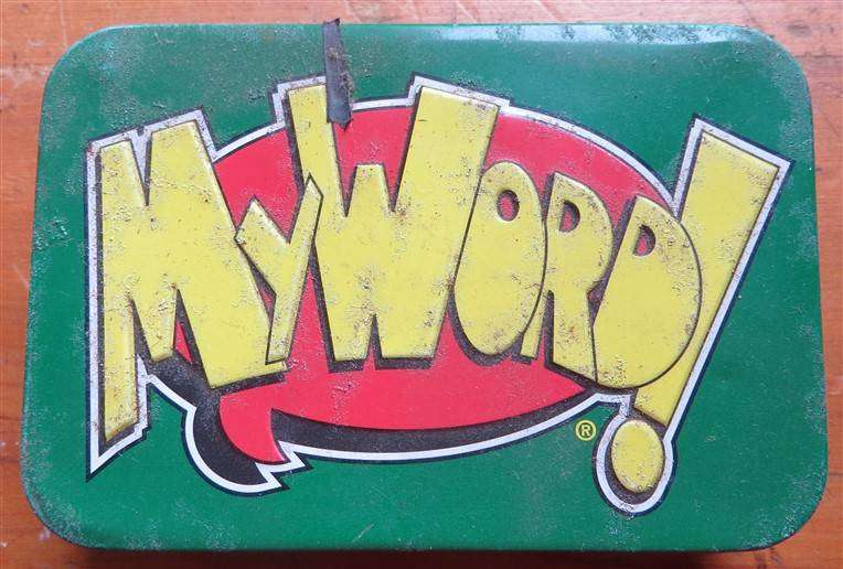 My Word Card Game in Tin with Rules
