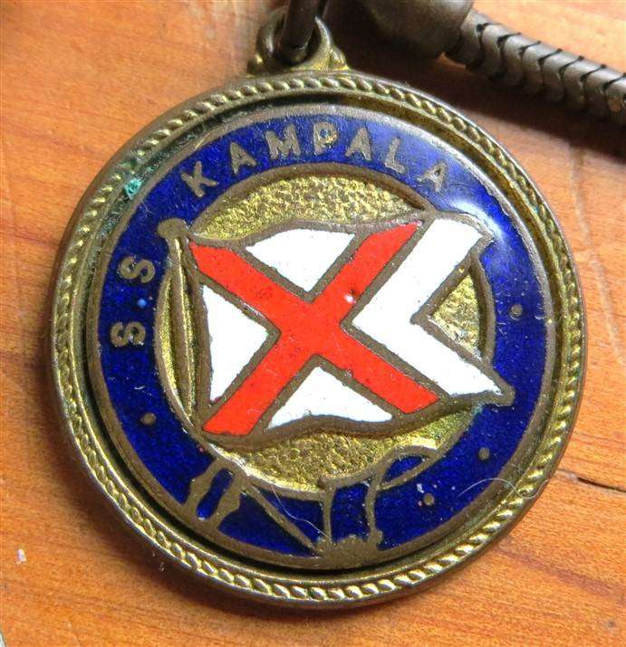 Union Castle SS Kenya & SS Kampala Items -1 Bid for Both