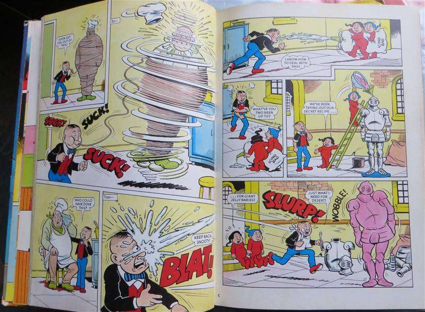 4 x Annuals - Dandy / Beano - All with Damaged/Missing Spines