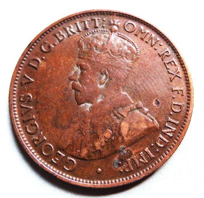 1913 Australia Half Penny 1/2d