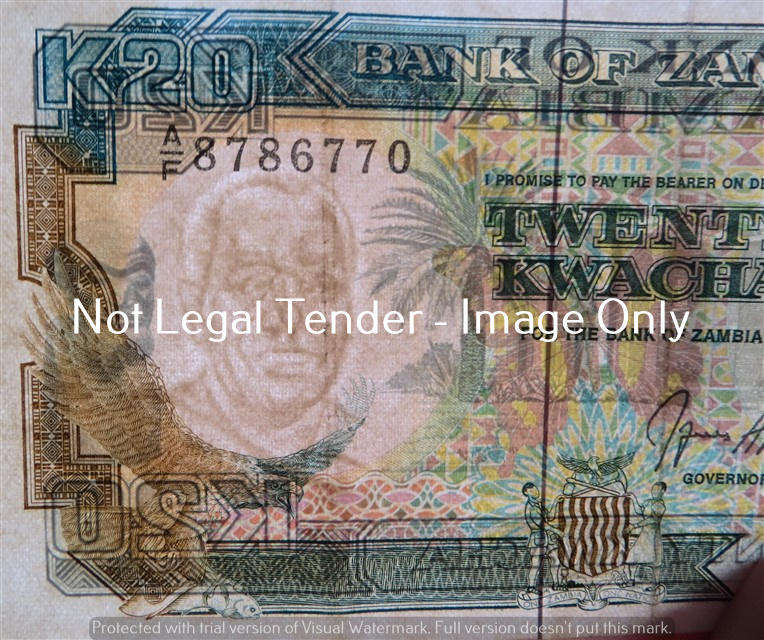 3 x Zambia - Bank Notes
