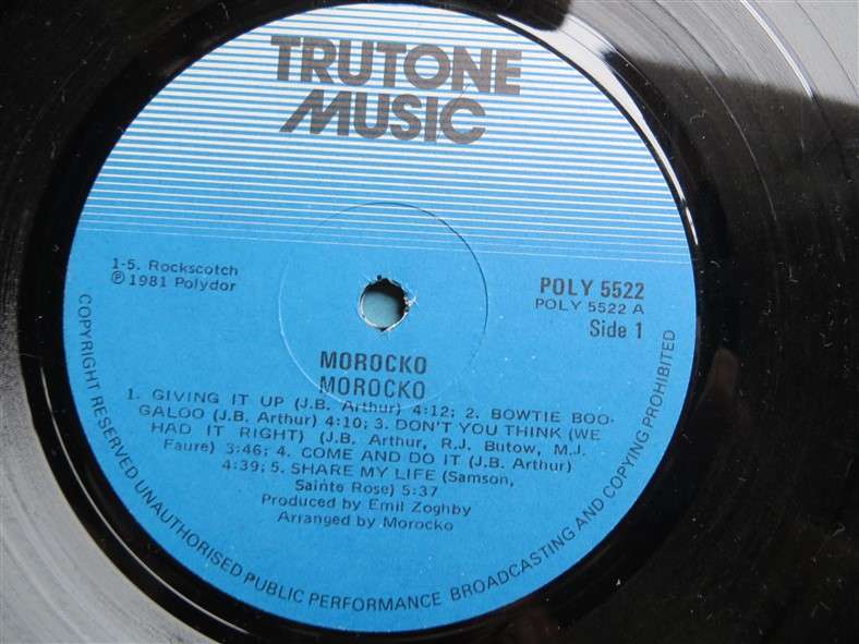 Morocko - Vintage LP - VG