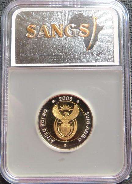 2008 Proof Mandela R5 - PF66 Graded