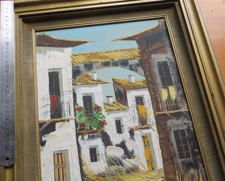 Original Framed Painting - Sanjuan