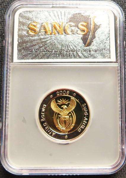 2008 Proof Mandela R5 - PF67 Graded