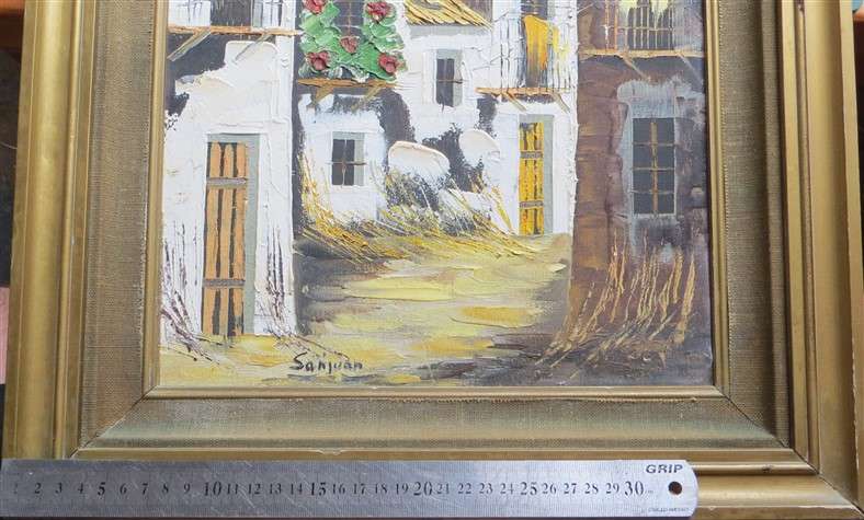 Original Framed Painting - Sanjuan