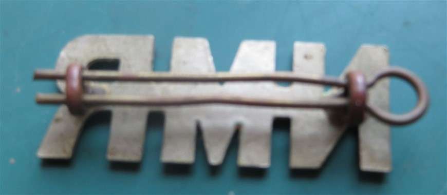 Natal Mounted Rifles NMR Shoulder Title Badge