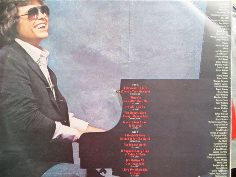 Ronnie Milsap - There is no gettin' over me  - Vintage LP - VG