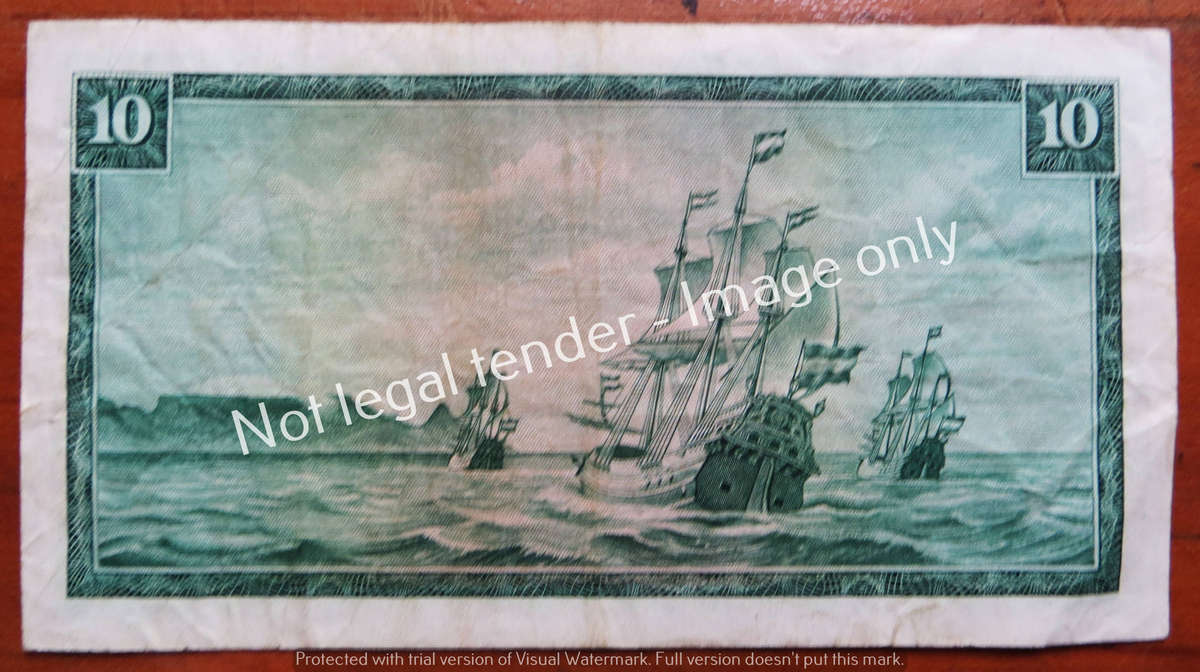 TW de Jongh R10 Replacement Note W21 #494258