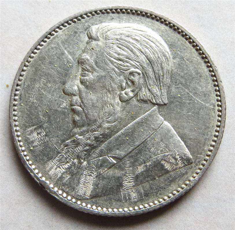 1897 ZAR Silver 1 Shilling - See details