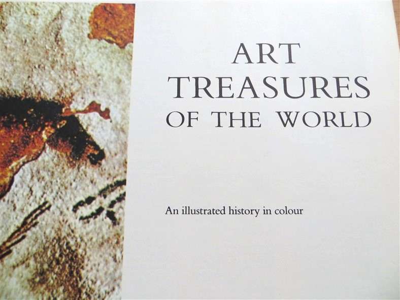 Art Treasures of the World - Large Hardcover - illustrated History
