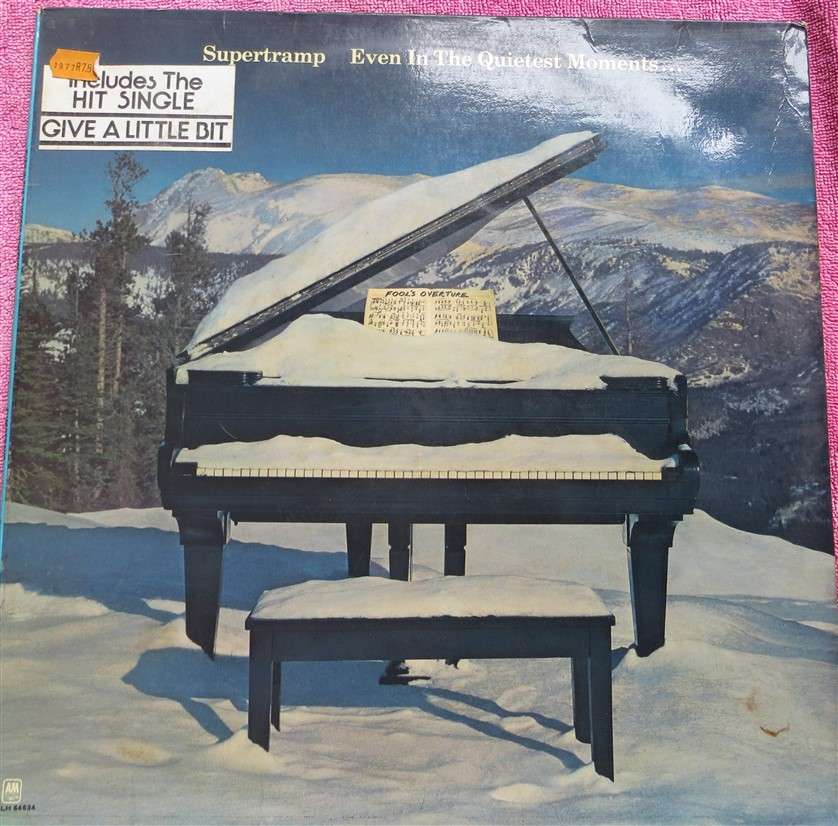 Supertramp - Even the Quietest Moment - Vintage Vinyl LP VG