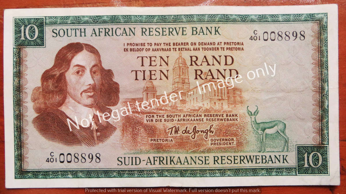 TW de Jongh R10 Note - C401 #008898
