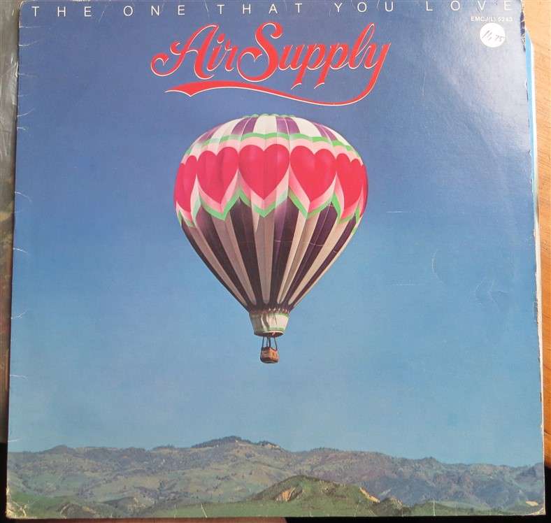 Air Supply - The One that You Love - Vintage LP - VG