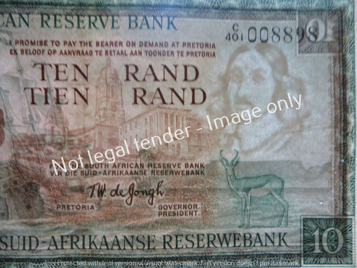 TW de Jongh R10 Note - C401 #008898