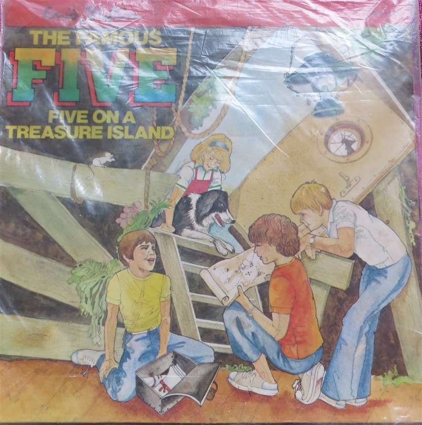 Enid Blyton Famous Five - Vintage Vinyl LP VG