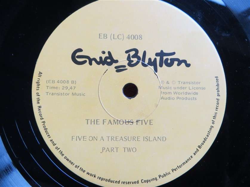Enid Blyton Famous Five - Vintage Vinyl LP VG