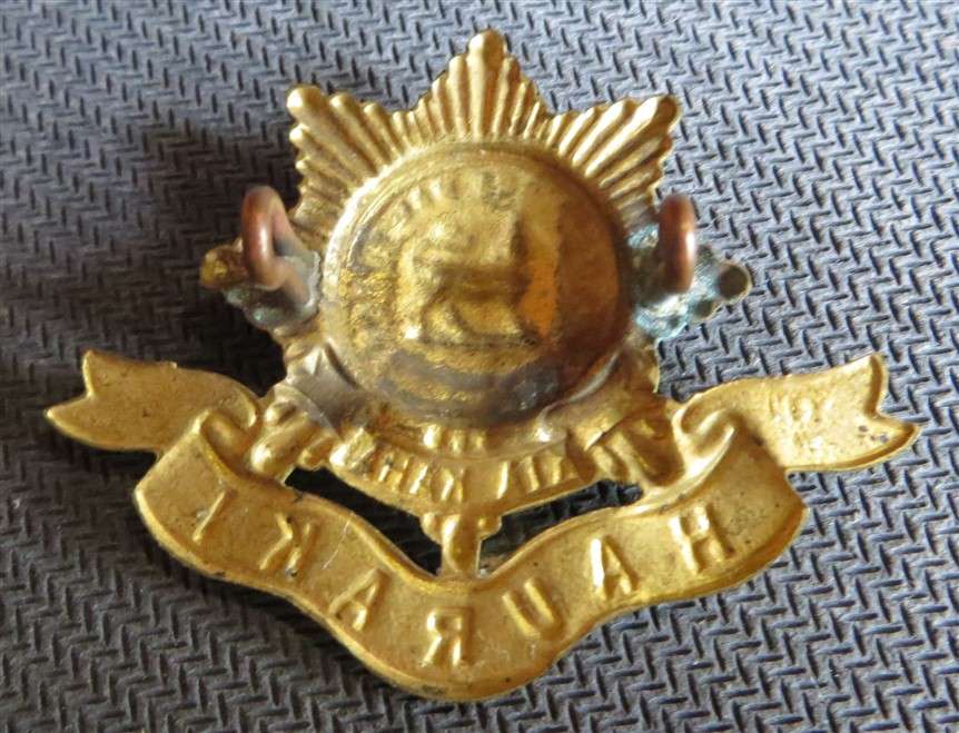 New Zealand 6th Huaraki Regiment Cap Badge