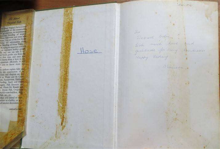 All About Tropical Fish - Derek McInerny 1966 - Foxing Present