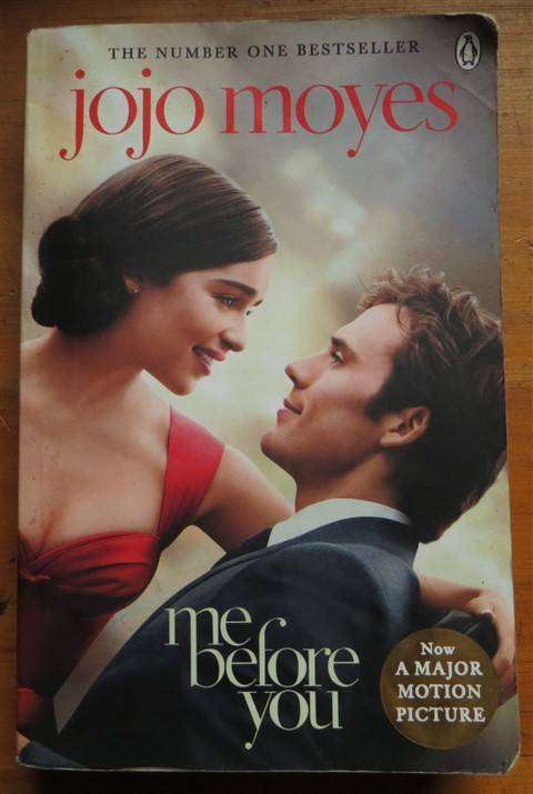 jojo moyes - me before you - foxing present