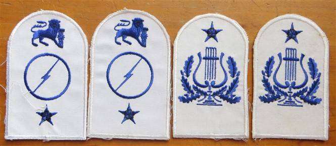 4 x SA Navy Embroidered Badges