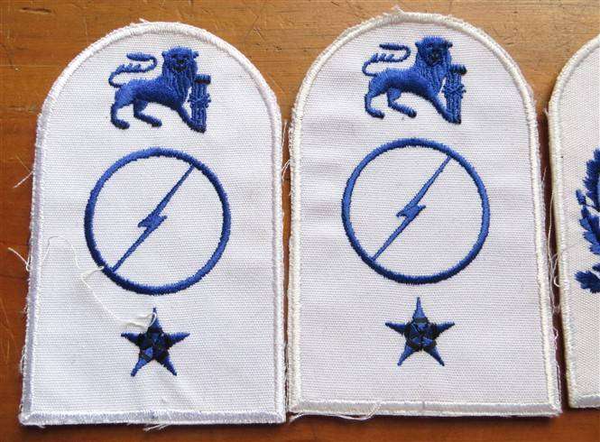 4 x SA Navy Embroidered Badges