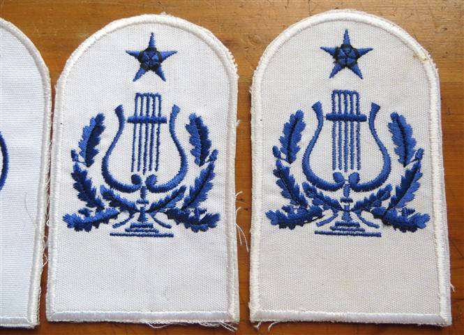 4 x SA Navy Embroidered Badges