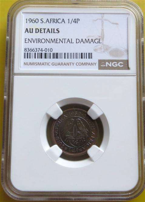 1960 1/4d AU Details NGC