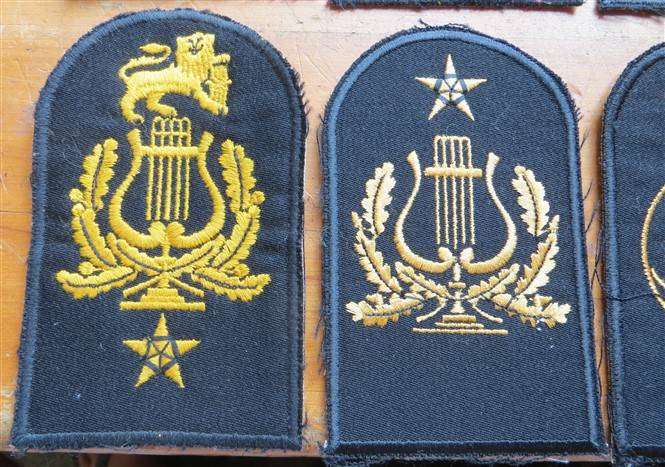 8 x SA Navy Embroidered Badges