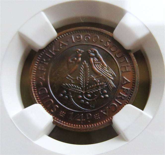 1960 1/4d AU Details NGC