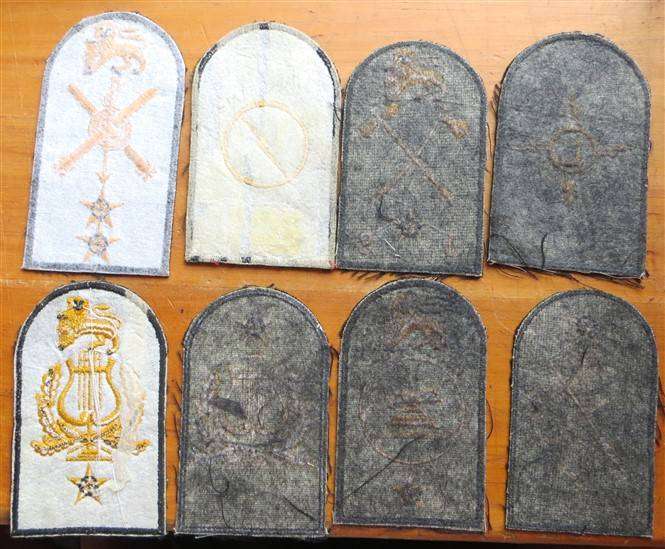 8 x SA Navy Embroidered Badges