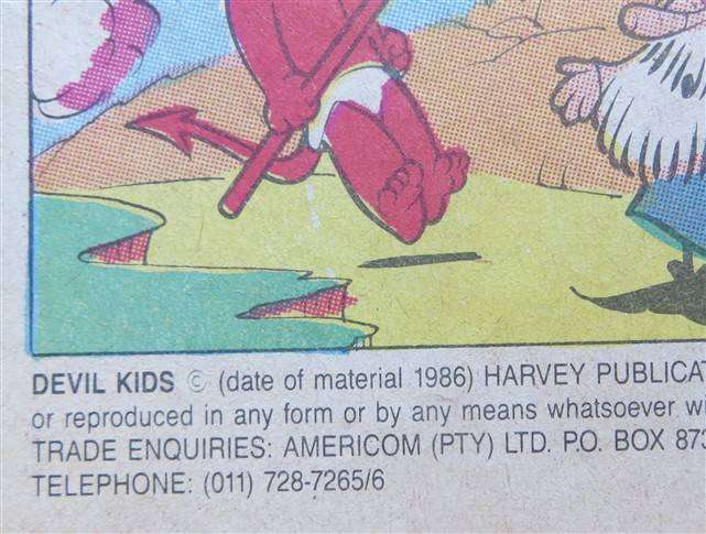 Devil Kids starring Hotstuff - Harvey Comics - 1986 #3