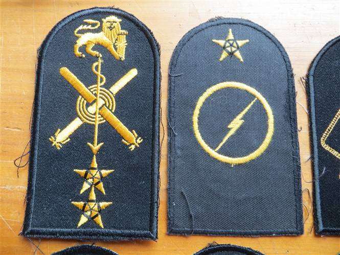 8 x SA Navy Embroidered Badges