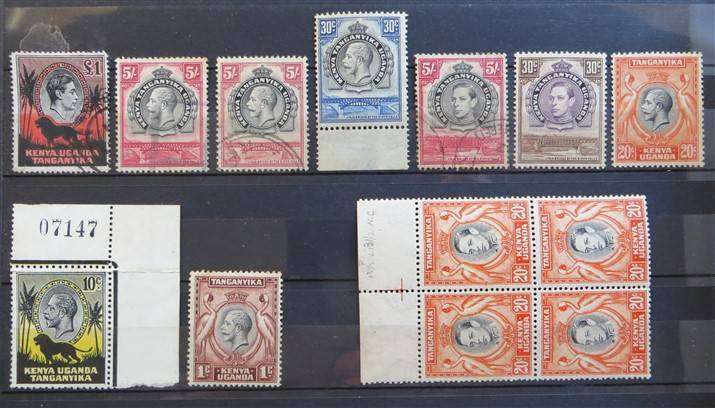 KUT Mint & Used Assorted Postage Stamps Lot