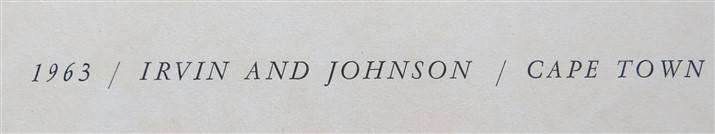 SA Fish & Fishing - I & J (1963) - Collectors Cards in Album - Complete