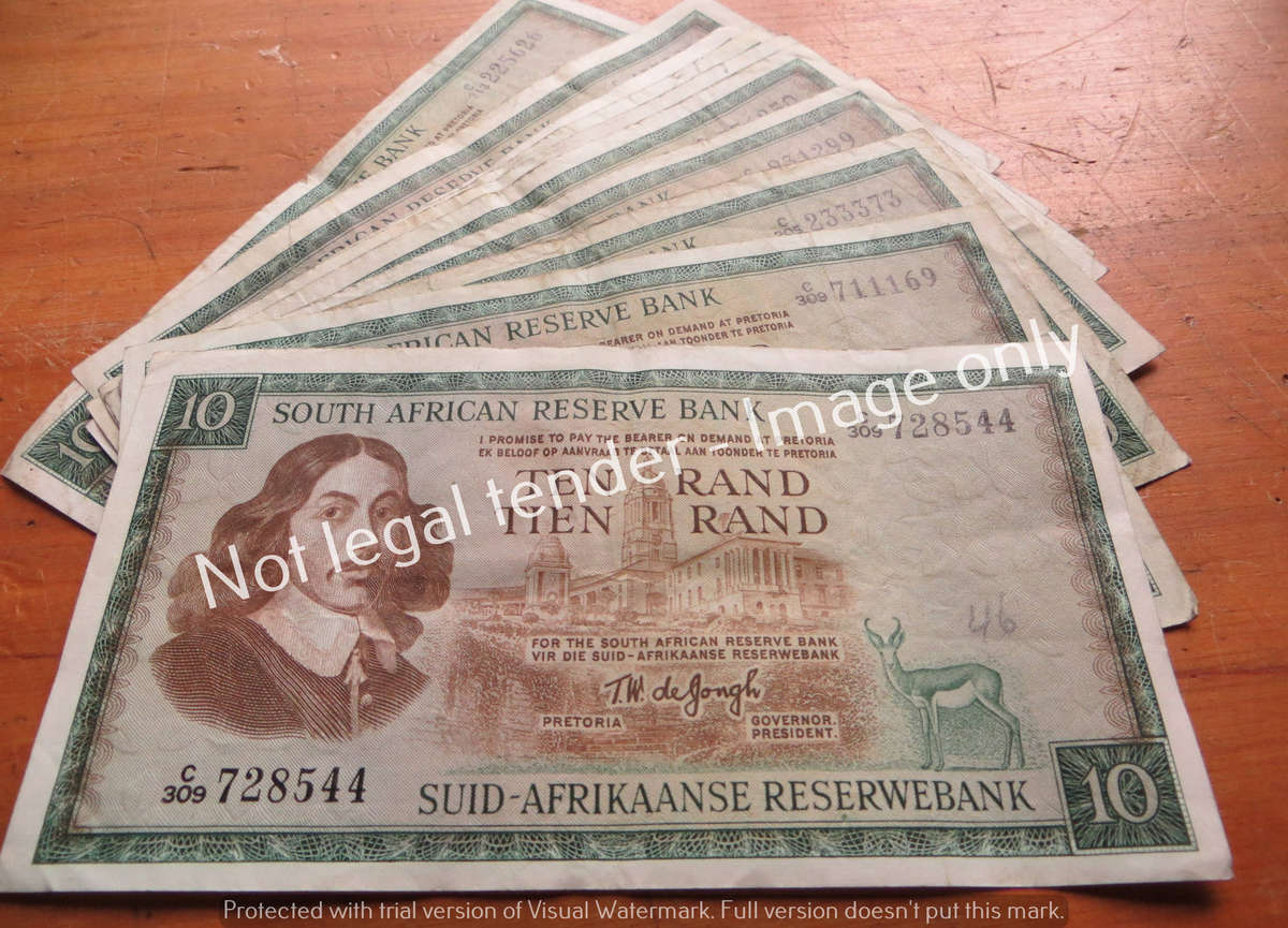 10 x TW de Jongh R10 Notes - 1 Bid for All